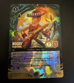Disney Lorcana Woody - Jungle Guide Enchanted Set Championship Promo - Image 1