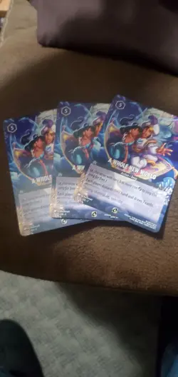Disney Lorcana A Whole New World Infinity Promo Card 10/ 3+1 Free CARD - Image 1