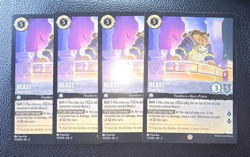 Disney Lorcana Rise of the Floodborn Beast Tragic Hero #173 NF NM/M X4 - Image 1
