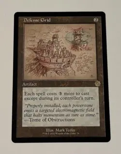 MTG Defense Grid - Schematic The Brothers' War Retro Artifacts LP - Image 1