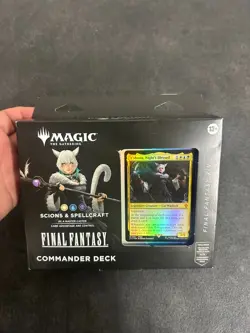 MTG Final Fantasy XIV Scions and Spellcraft Commander Deck - New/Sealed - Image 1