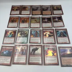 MTG Premium Deck Series Fire and Lightning Complete Deck Played NM / LP - Image 2