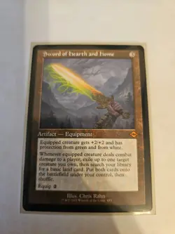 Sword of hearth and home Retro Frame MTG MH2 LP - Image 1