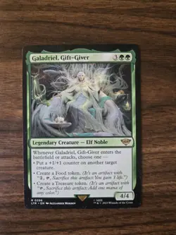 Galadriel, Gift-Giver - Tales Of Middle Earth - #296 - Near Mint - Image 1