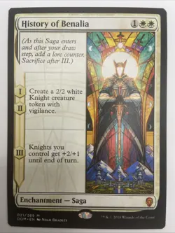 MTG Magic the Gathering History of Benalia (021/269) Dominaria-NM - Image 1