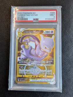 Mewtwo VStar - 086/078 Pokemon Go - PSA 9 - 97283398 - Image 1