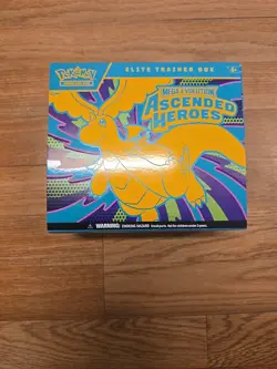 Pokemon Ascended Heroes ETB EMPTY (NO PACKS OR PROMO) includes Accessories TCG - Image 1