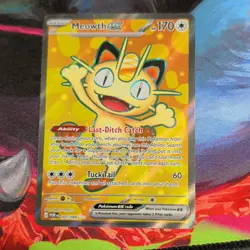 The Pokemon Company Meowth ex Perfect Order 107/088 Near Mint - Image 1