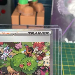 Pokemon Karte Leval 236/091 | Paldeas Schicksale SIR | Deutsch Near Mint - Image 5