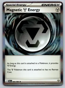 MAGNETIC M ENERGY 085/086 R POKEMON ME04: CHAOS RISING NM/M - Image 1