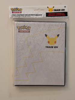 Pokemon TCG 25th First Partner's Collector's Binder Oversized w/ Pikachu Jumbo - Image 1