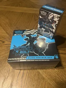 Pokemon TCG Scarlet & Violet: Black Bolt Elite Trainer Box + Booster Bundle - Image 1