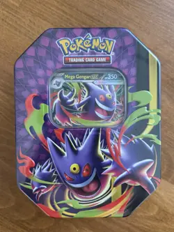 Mega Gengar Moonlit Tin - Pokemon TCG Chaos Rising & Perfect O Booster - Fast 📦 - Image 1