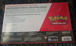 Pokemon Black Bolt and White Flare Binder + Poster Collection Sam's Club Bundle - Image 2
