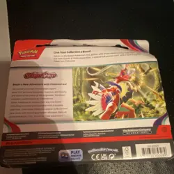 Pokemon TCG Scarlet & Violet Sealed 3-Pack Blister Dondozo Promo English - Image 2