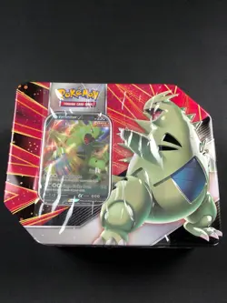 Pokemon Tyranitar V Strikers Tin Sealed - Image 1