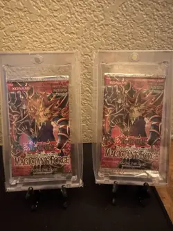Yugioh Magician's Force 1st Edition - Sealed Booster Packs QTY 2 - Image 1