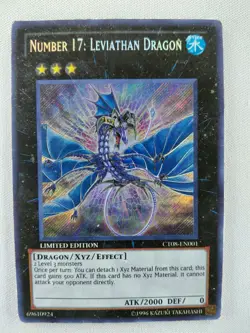 Yu-Gi-Oh! TCG Number 17: Leviathan Dragon CT008-EN001 Secret Rare LE - Image 1