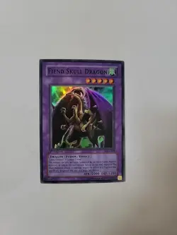 YuGiOh Legacy Of Darkness Fiend Skull Dragon 1st Edition Holo LOD-039 OC3398 - Image 1