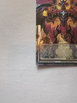 YUGIOH Red Supernova Dragon BLGG-EN139 Extended Art Starlight - Image 4