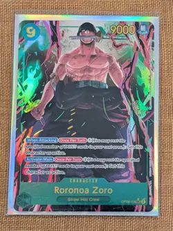 Roronoa Zoro (Alternate Art) OP06-118 One Piece Wings of the Captain NM / M - Image 1