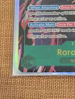 Roronoa Zoro (Alternate Art) OP06-118 One Piece Wings of the Captain NM / M - Image 5