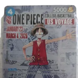 Monkey.D.Luffy (055) (College Basketball US Voyage) P-055 One Piece Promotion... - Image 1