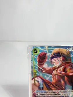 Monkey D. Luffy OP07-109 SR Illustration Box Vol 3 One Piece Promo Sealed - Image 2