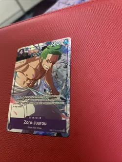 Zoro-Juurou Treasure Rare TR One Piece ST18-004 Emperors in the New World - Image 3