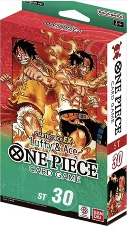 Sealed Starter Deck EX Luffy & Ace ST-30 PRESALE 6/12 One Piece -Kid Icarus- - Image 1