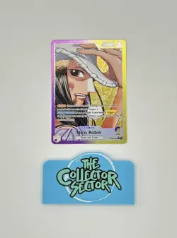 One Piece CCG TCG Nico Robin OP09-062 Leader Alt Art English - Image 1