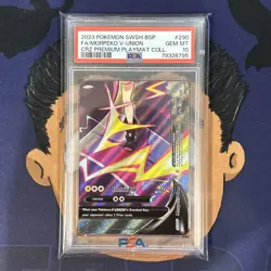 💎PSA 10 GEM MINT 2023 Pokemon Crown Zenith MORPEKO V-UNION #290 Full Art - Image 2