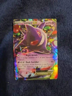 Pokemon TCG Gengar EX 34/119 Phantom Forces Ultra Rare Near Mint - Image 1