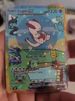 Pokemon CCG Bubble Shiny Lugia EX Custom CCG Karte In Top Zustand Custom Card - Image 1