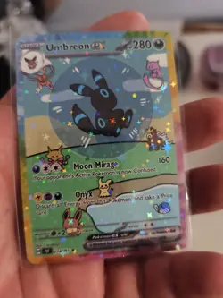 Pokemon CCG Bubble Shiny Nachtara EX Custom CCG Karte In Top Zustand Custom Card - Image 1