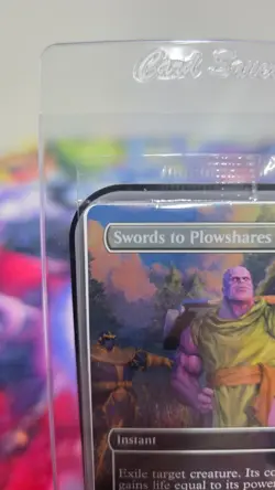 2026 Magic the Gathering Thanos Swords to Plowshares PSA Magazine Promo Sealed - Image 2