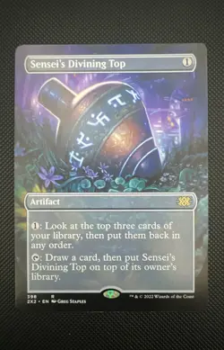 Sensei's Divining Top (Borderless) Double Masters 2022 Regular - Image 1