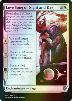 MTG Love Song of Night and Day Foil ** Dominaria United ** English - Image 1