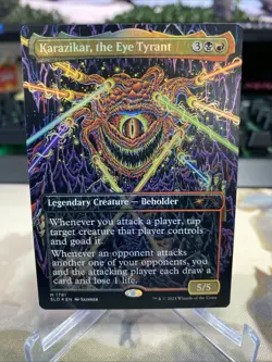 Karazikar, the Eye Tyrant (M1791) Secret Lair Drop Series NM FOIL- Rainbow - Image 1