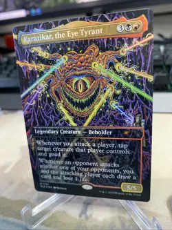 Karazikar, the Eye Tyrant (M1791) Secret Lair Drop Series NM FOIL- Rainbow - Image 3