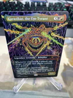 Karazikar, the Eye Tyrant (M1791) Secret Lair Drop Series NM FOIL- Rainbow - Image 4