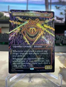 Karazikar, the Eye Tyrant (M1791) Secret Lair Drop Series NM FOIL- Rainbow - Image 5