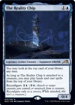 The Reality Chip Kamigawa: Neon Dynasty Magic MTG NM - Image 1