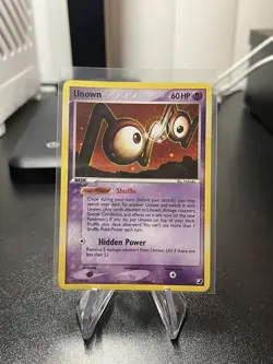 Pokemon TCG Unown N/28 Unseen Forces Holo Rare - Image 1