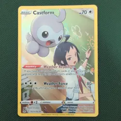 Pokemon TCG Lost Origin Castform TG11/TG30 Holo Rare Card - Image 1