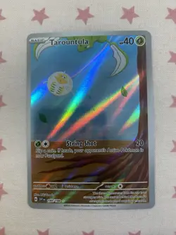 Tarountula 199/198 Scarlet & Violet Base Set Holo Rare Pokemon TCG Card - Image 1
