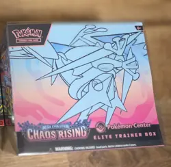 Pokemon Chaos Rising Sealed Collection - PC ETB + storage - Image 1