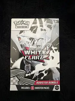 Pokemon TCG: Scarlet & Violet White Flare Booster Bundle In Hand Factory Sealed - Image 1