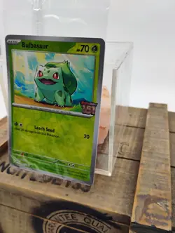 Bulbasaur 001/165 - Pokemon 151 MEW-EN Best Buy Stamped SEALED Promo - Image 2