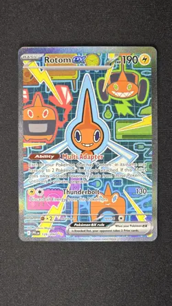 Rotom EX Alt Art 126/094 M PF Pokemon Phantasmal Flames Series - Image 1